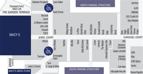 nordstrom south coast plaza map.